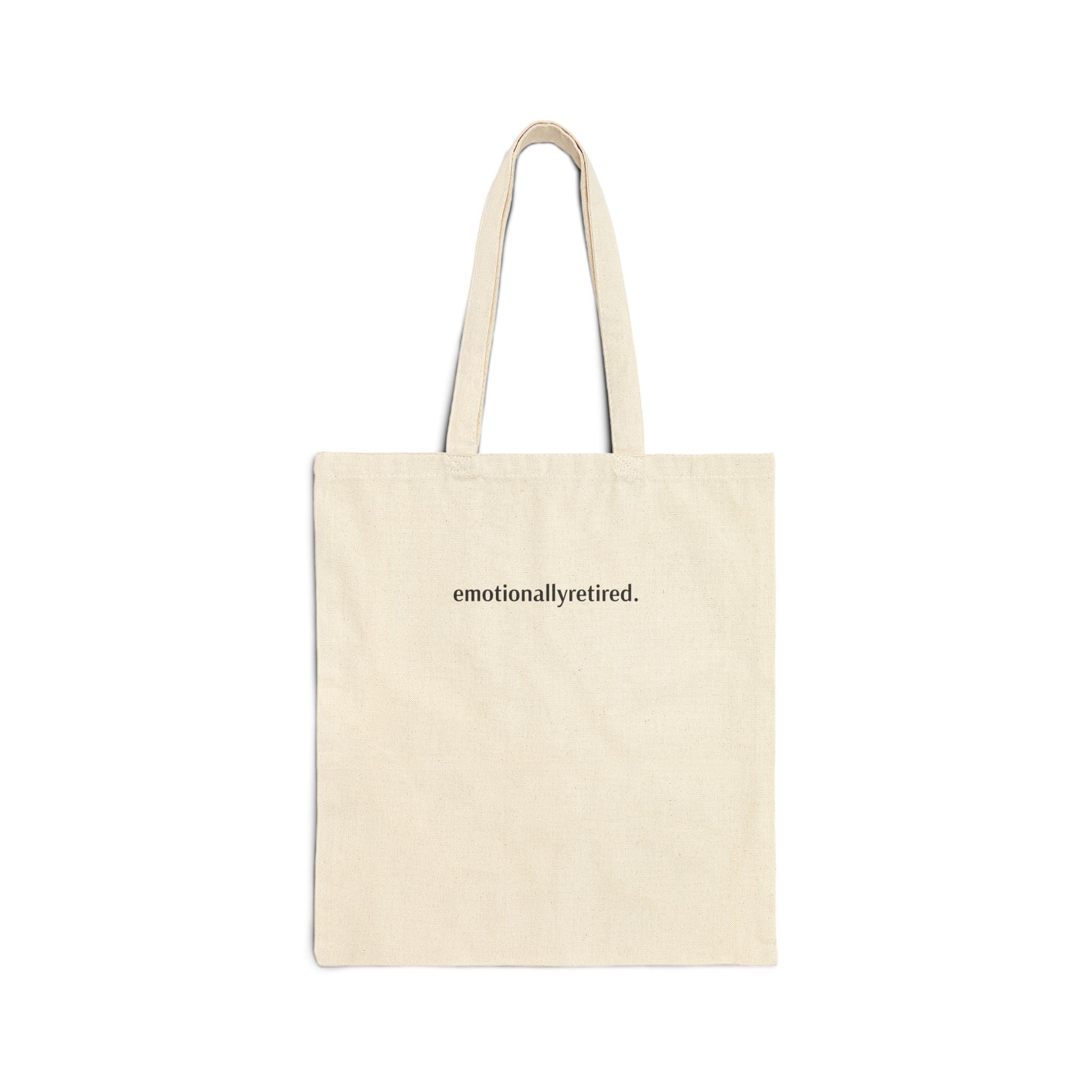 Cotton Canvas Tote Bag