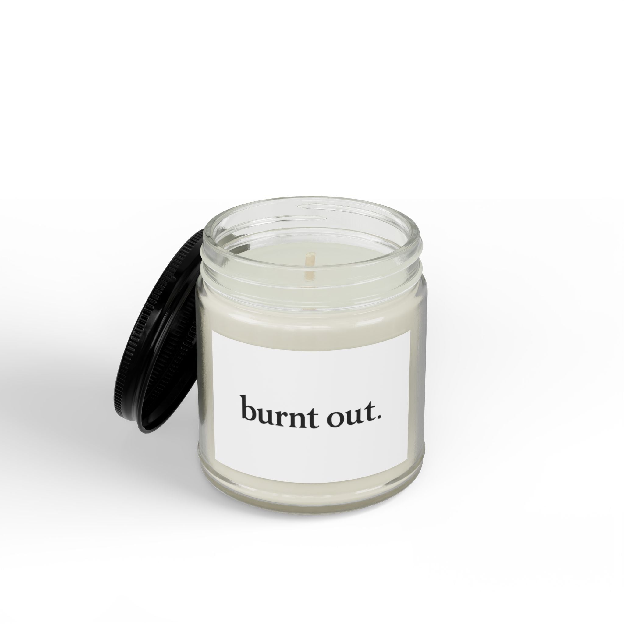 the candle.