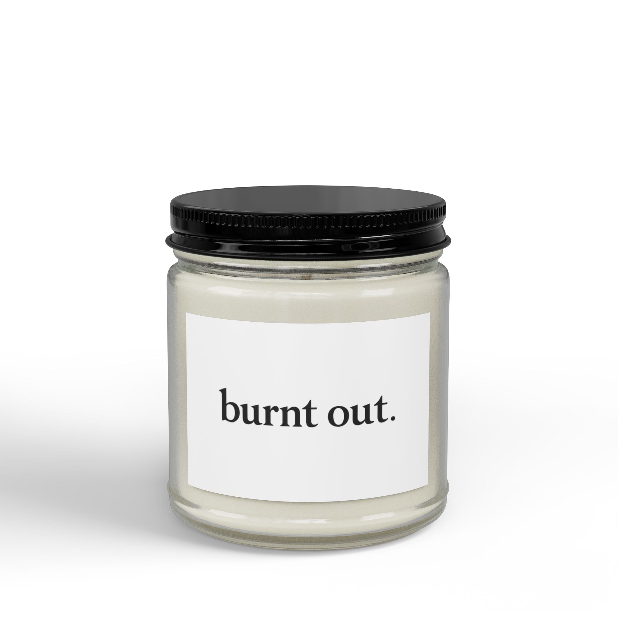 the candle.